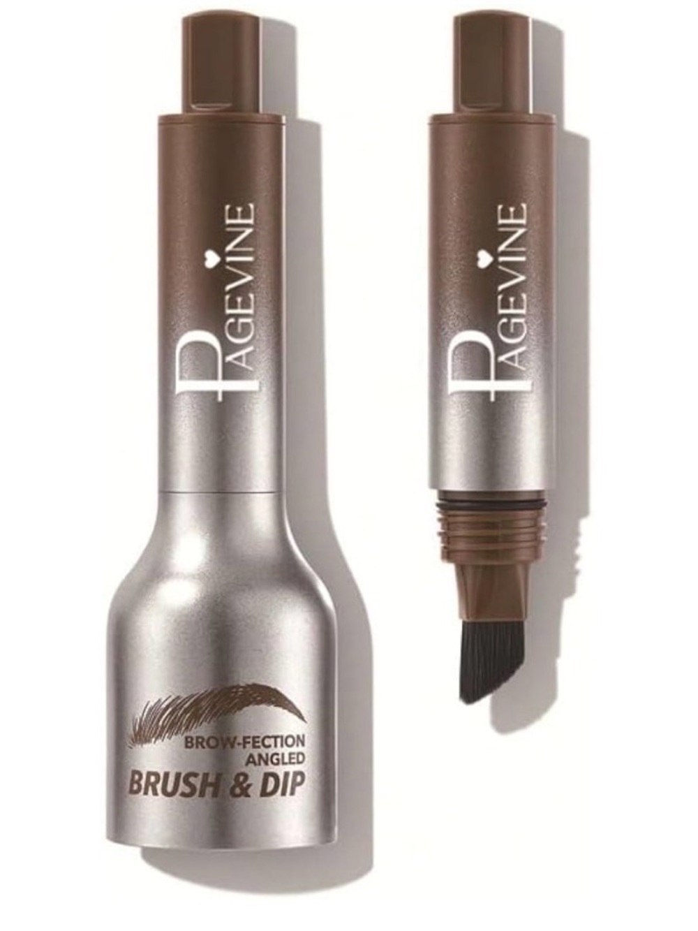 Pagevine Brow-fection Angled Brush & Dip, a multi-functional tool